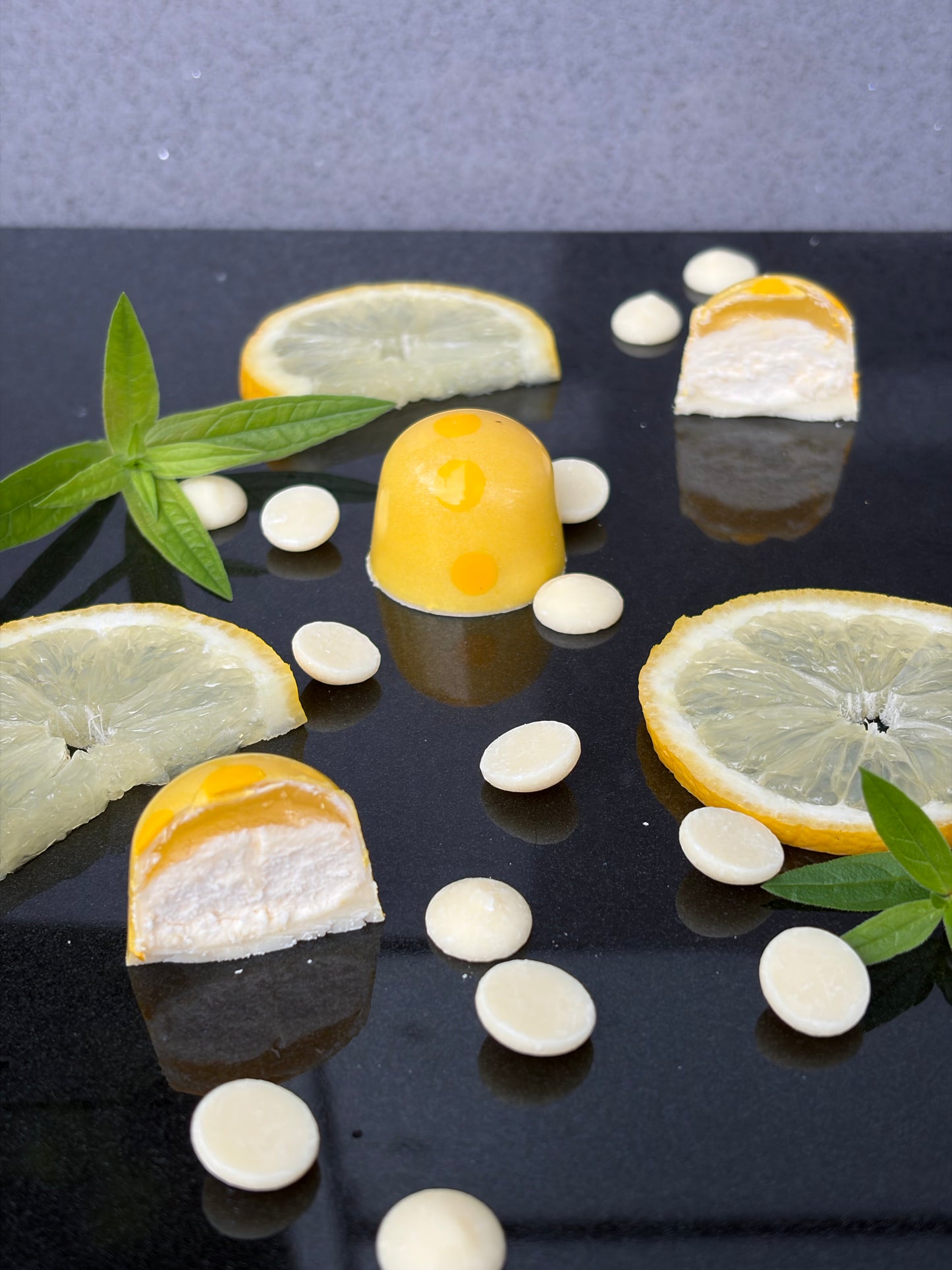 Lemon Mousse Bon Bon
