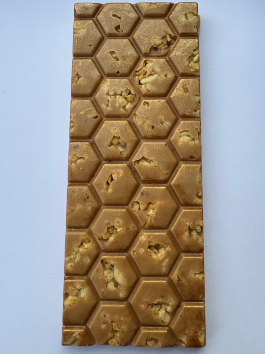 Gold Chocolate with Honeycomb Bar