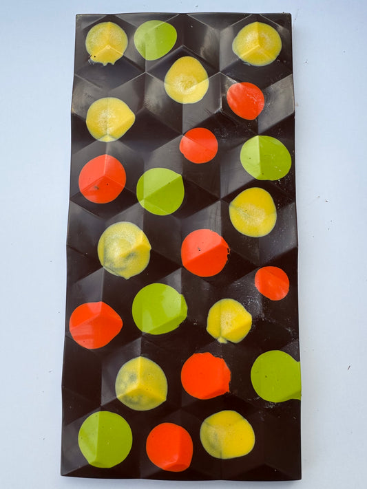 Dark Chocolate Passion Fruit Bar