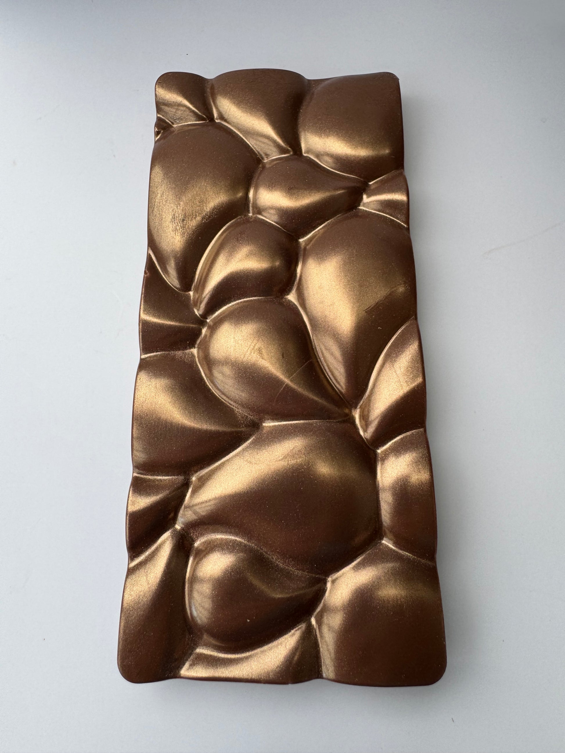 Belgian Milk Chocolate with Pistachio and Rose - Filia Tres Chocolates