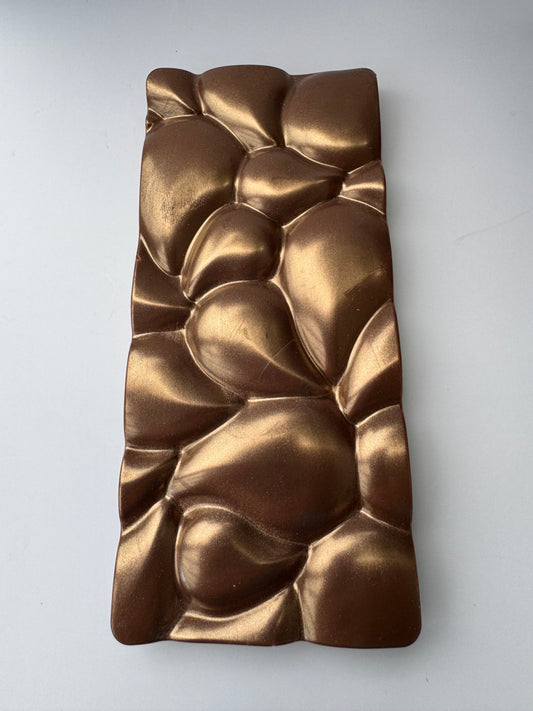 Belgian Milk Chocolate with Pistachio and Rose