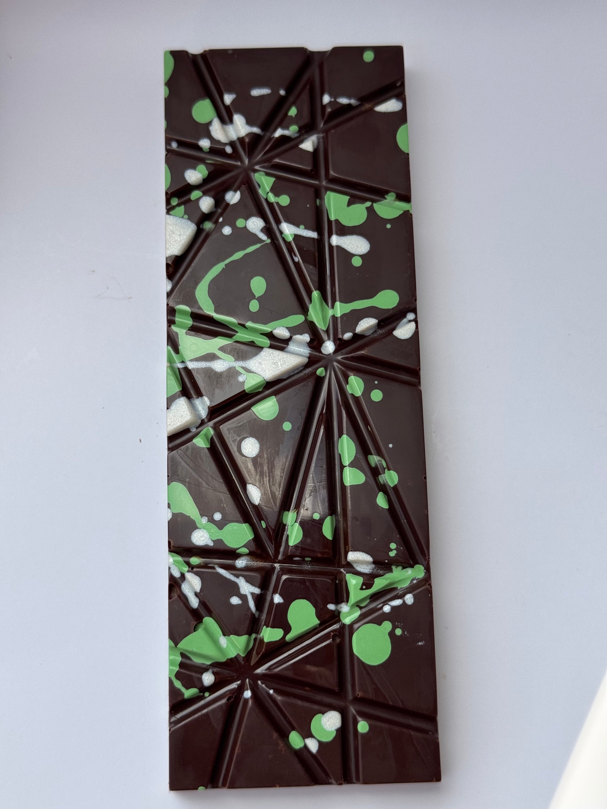 Mint chocolate bar - Filia Tres Chocolates