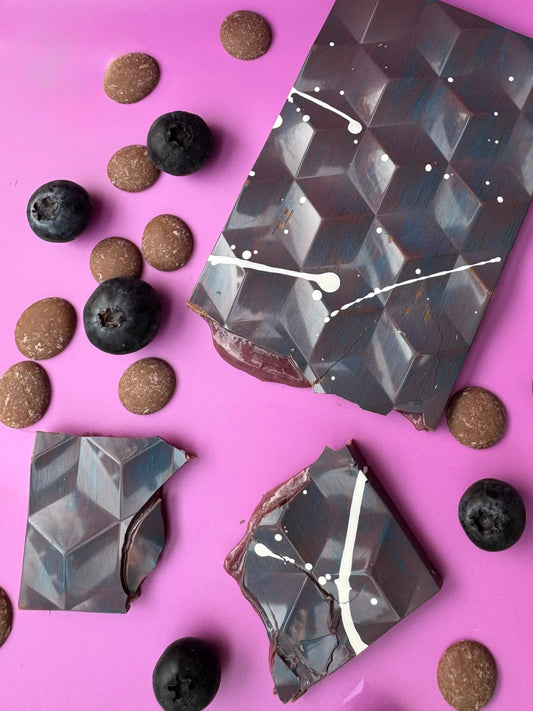Milk Chocolate Blueberry Bar