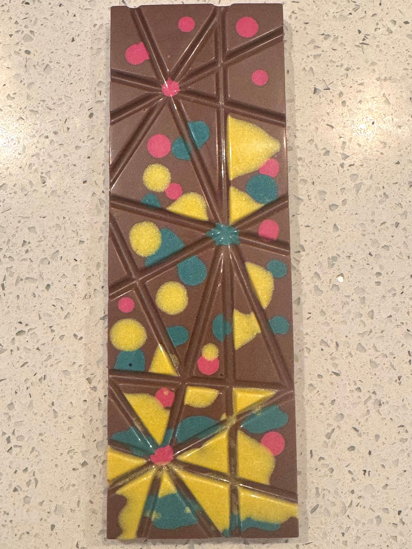 Belgian Milk Chocolate with Pistachio Bar