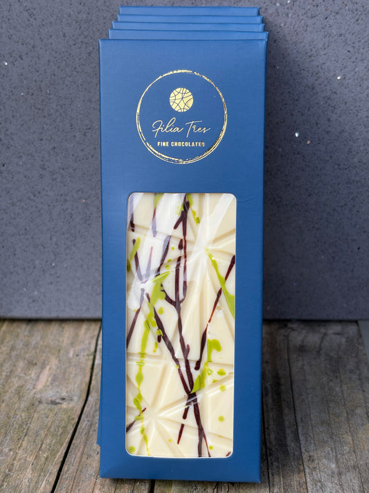 White Chocolate Mint Crisp Bar